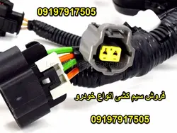 سیم کشی داخل موتور پژو 206 تیپ پنج 7.4.5 تک سوز برند دناکو مدل 81 تا 89 ارسال از شعبه بازار تهران
