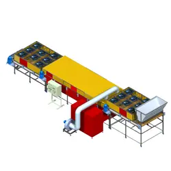 خشک کن نوار نقاله 12 متری