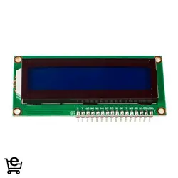 ماژول LCD کاراکتری 1602 آبی | فروشگاه قطعات رباتیک الکسازشاپ