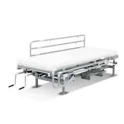 تخت احیاء بیمار سه شکن مکانيکي مدل A431OO51 - تخت CPR | فروشگاه حمدآریا