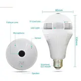 دوربین مدار بسته لامپی 360 درجه پاناروما