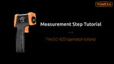تستر رنگ دیجیتال تشخیص رنگ خودرو تفنگی یوکسا اصلی EC-420