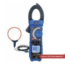 مولتی متر کلمپی AC/DC ( جریان و ولتاژ) مدل DT-3386 همراه با کلمپ قابل انعطاف CP20