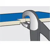 انبر کاشی بر یونیور مدل 528/4BP سایز 8 اینچ