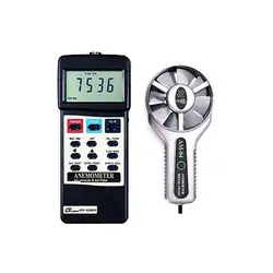 سرعت سنج باد / ترمومتر/ فلومتر لوترون تایوان با قابلیت محاسبه CMM/CFM مدل AM-4206M