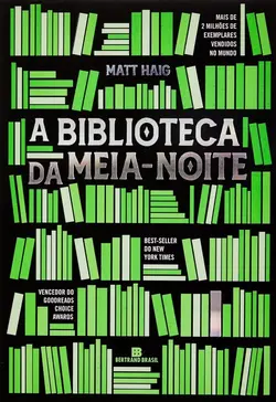 رمان کتابخانه نیمه شب به زبان پرتغالی A biblioteca da meia-noite