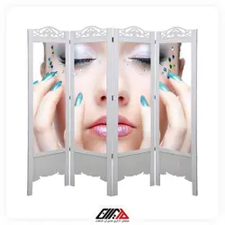 پاراوان تصویری آرایشگاهی 396 | مبلمان اداری مدیران صنعت