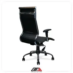 صندلی کارمندی 907 مشکی | مبلمان اداری مدیران صنعت