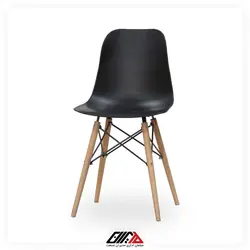 صندلی آریا پایه چوبی | مبلمان اداری مدیران صنعت