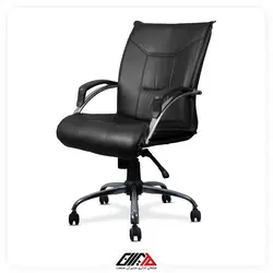 صندلی کارمندی 900 مشکی | مبلمان اداری مدیران صنعت