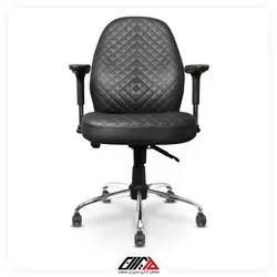 صندلی کارمندی 950 مشکی | مبلمان اداری مدیران صنعت