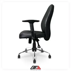 صندلی کارمندی 950 مشکی | مبلمان اداری مدیران صنعت