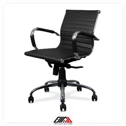 صندلی کارمندی 801 مشکی | مبلمان اداری مدیران صنعت