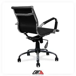 صندلی کارمندی 801 مشکی | مبلمان اداری مدیران صنعت