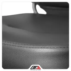 صندلی کارمندی 712 مشکی | مبلمان اداری مدیران صنعت