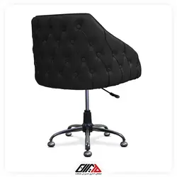 صندلی کوپ لمسه مشکی | مبلمان اداری مدیران صنعت