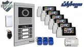 پکیج شش 6 واحدی آیفون تصویری سیماران پنل کارتی با گوشی 72-TK