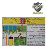 کرکره برقی برد کرکره برقی موتور توبلار فول کانال بیتا همراه با 2 عدد ریموت