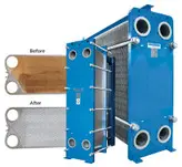 مبدل حرارتی صفحه ای واشردار آگرین انرژی مدل D40