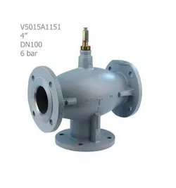 شیر موتوری هانیول سه راهه فلنجی 