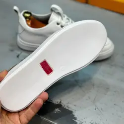 کفش چرم ونس مردانه مدل پولو ( POLO ) طبی زیره ترمو و سبک سایز بندی ۴۰ تا ۴۴ رنگ سفید