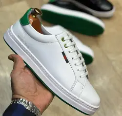 کفش چرم ونس مردانه مدل MO506 طبی زیره ترمو و سبک سایز بندی ۴۰ تا ۴۴ رنگ سفید