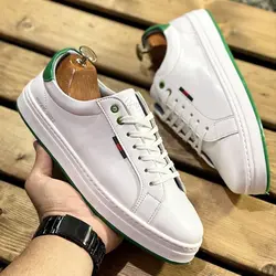 کفش چرم ونس مردانه مدل MO506 طبی زیره ترمو و سبک سایز بندی ۴۰ تا ۴۴ رنگ سفید