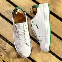 کفش چرم ونس مردانه مدل MO506 طبی زیره ترمو و سبک سایز بندی ۴۰ تا ۴۴ رنگ سفید