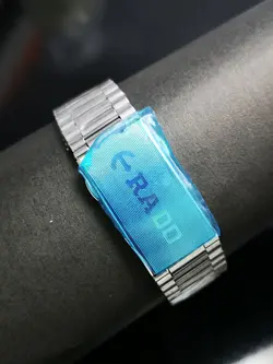 ساعت رادو تخم مرغی قاب سرامیک کیفیت عالی نقره ای - فروشگاه خلیلی چابهار