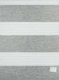 پرده زبرا ساده اداری طوسی روشن line-407