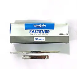 گیره پوشه مدل Fastener بسته 50 عددی - فروشگاه آنلاین اندی کالا