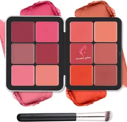 رژگونه پالتی کارلا سکرت دوازده رنگ - شاین اسکین گالری