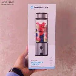 میکسر شارژی 6 تیغ POWEROLOGY (شیکر)