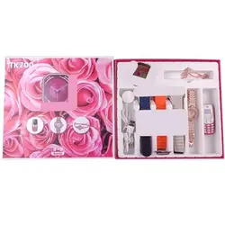 ست هدیه ساعت هوشمند اولترا، موبایل و اکسسوری زنانه TK700 