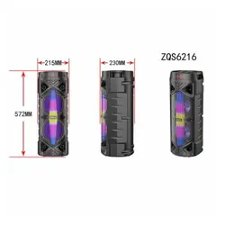 اسپیکر بلوتوثی سایز بزرگ ZQS-6216