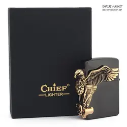 فندک بنزینی چیف عقابی CHIEF Eagle (لوکس) 