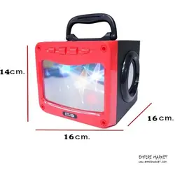 اسپیکر رومیزی تی وی باکس رقص نور دار KTS-994