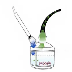 فیلتر سیگار مخزن دار hooka (پیپ اسموک)