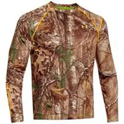 بلوز آستین بلند استتار شاخ و برگی (شکاری) under armor