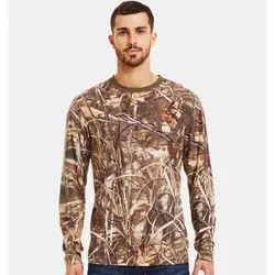 بلوز آستین بلند استتار شاخ و برگی (شکاری) under armor