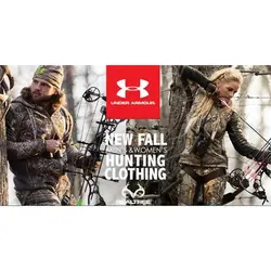 بلوز آستین بلند استتار شاخ و برگی (شکاری) under armor