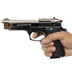 ماکت اسلحه کمری برتا beretta m9 (فندک دکوری پیستول کلت)