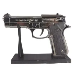 ماکت اسلحه کمری برتا beretta m9 (فندک دکوری پیستول کلت)