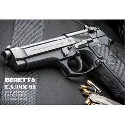 ماکت اسلحه کمری برتا beretta m9 (فندک دکوری پیستول کلت)