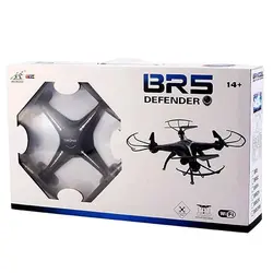 هلیکوپتر چهارموتوره کنترلی سنسور دار br5 defender m6