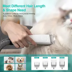 کیت نظافت حیوانات خانگی (جاروبرقی) با موی گیر برقی برند: faginx کد : K 470