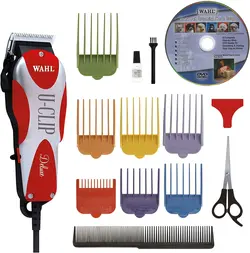 کیت قیچی و ماشین اصلاح و نظافت حیوانات خانگی برند : Wahl Professional Animal کد : N 60