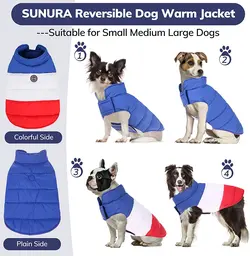 کت زمستانی سگ با آستر پشمی و ضد آب و باد برند: SUNFURA کد : PS 507