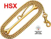 لید زنجیری لوکس سگ برند HSX کد L530