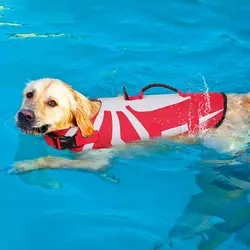 لباس شنا محافظ حیوانات خانگی ( جلیقه شنا نجات سگ ) برند: PUMYPOREITY کد : PS 538
